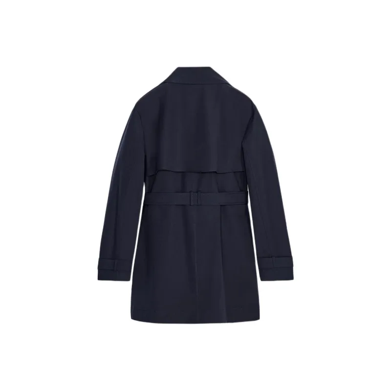 ZARA Trench Coat Women's Sea Blue-1