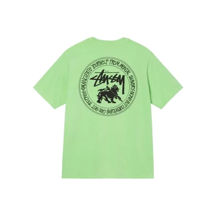 Stussy Rasta Dot Pigment Dyed Tee-2
