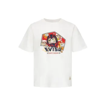EVISU T-Shirts Men White