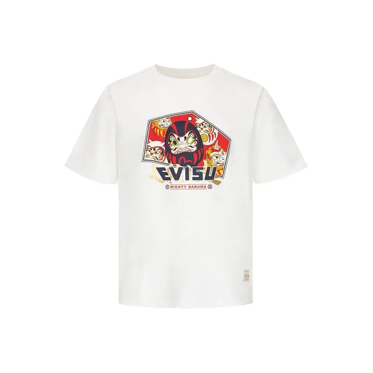 EVISU T-Shirts Men White-0