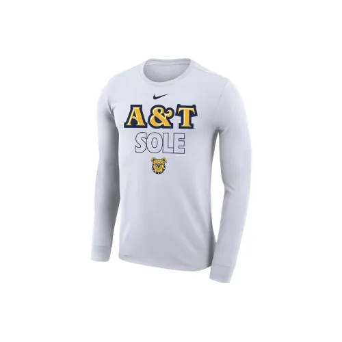 Nike North Carolina A&T Aggies Bench Men's Nike Dri FIT College Long Sleeve T Shirt