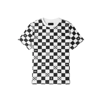 Vans T Shirt Unisex Black White