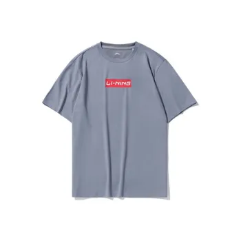 LiNing Sports Fashion Collection T Shirt Unisex Flint Blue