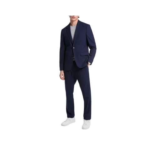 MICHAEL KORS Business Suits Coats Men's Marine Blue