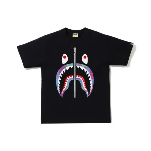 A BATHING APE Flyer Pattern Shark Full Zip Hoodie