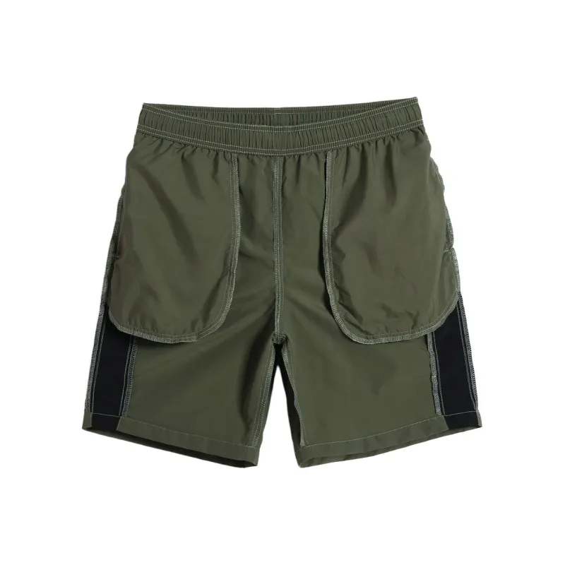 GAILANG Beach Shorts Men's Army Green-2