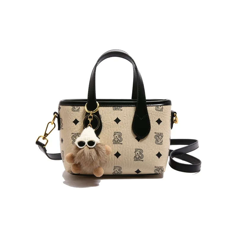 Meow In The Grass PU Handbag Women's Multicolor-5