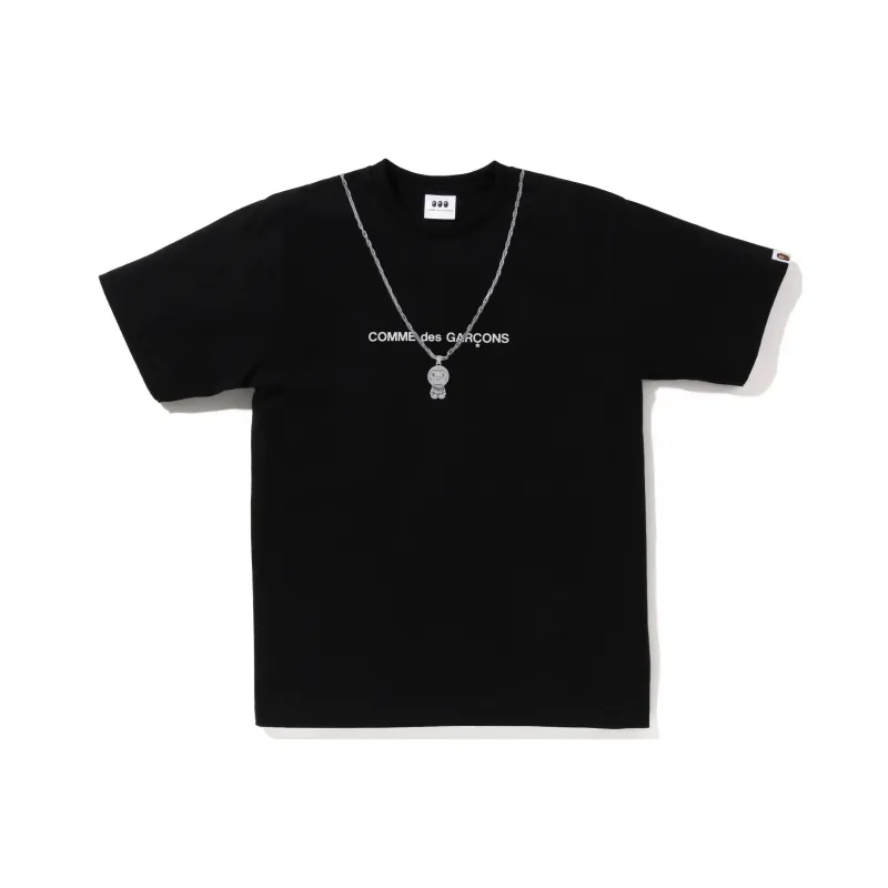 Bape X Comme Des Garcon Osaka Baby Milo Chain #2 Tee-0