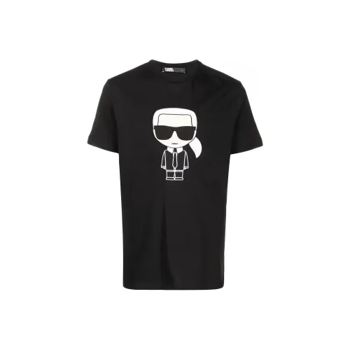 KARL LAGERFELD T Shirt Men Black