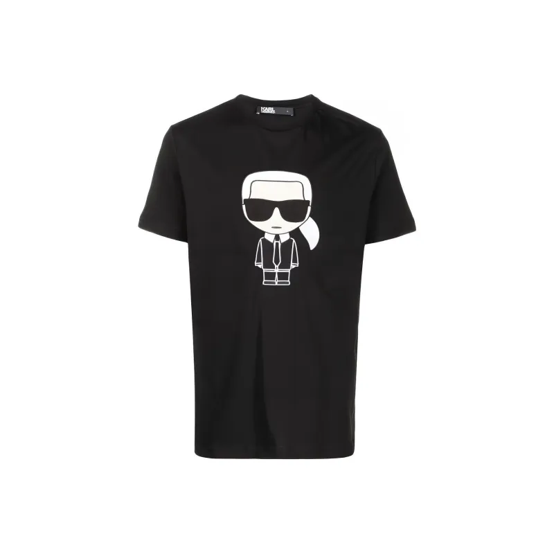 KARL LAGERFELD T Shirt Men Black-0