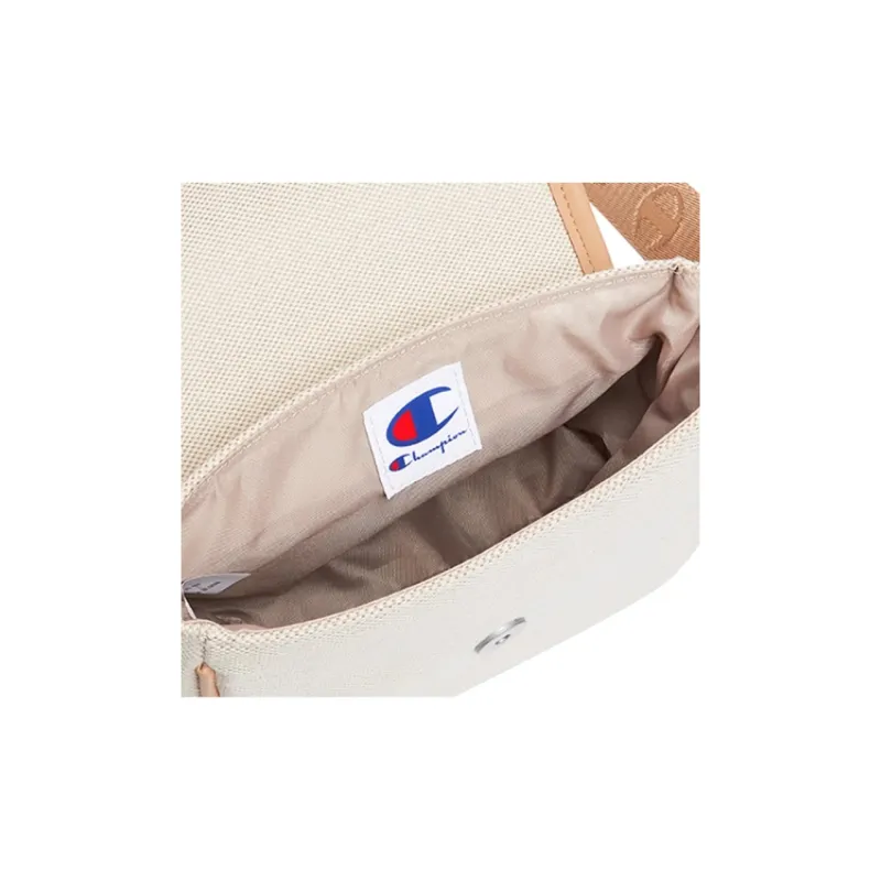 Champion Fabric Saddle Bag, Shoulder Bag Regular Women's Black White/Light Brown/Medium Blue/Navy Blue-5