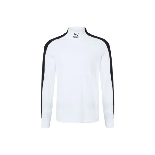 PUMA Raglan Sleeve T Shirt Men's White