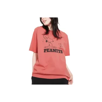 UNIQLO T Shirts Unisex Orange Yellow