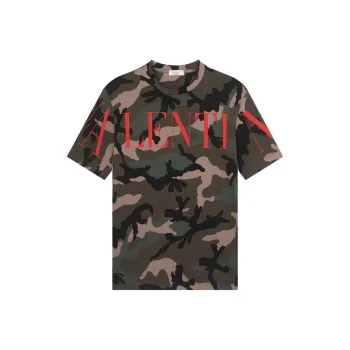Valentino SS23 T-Shirt Men's Camouflage