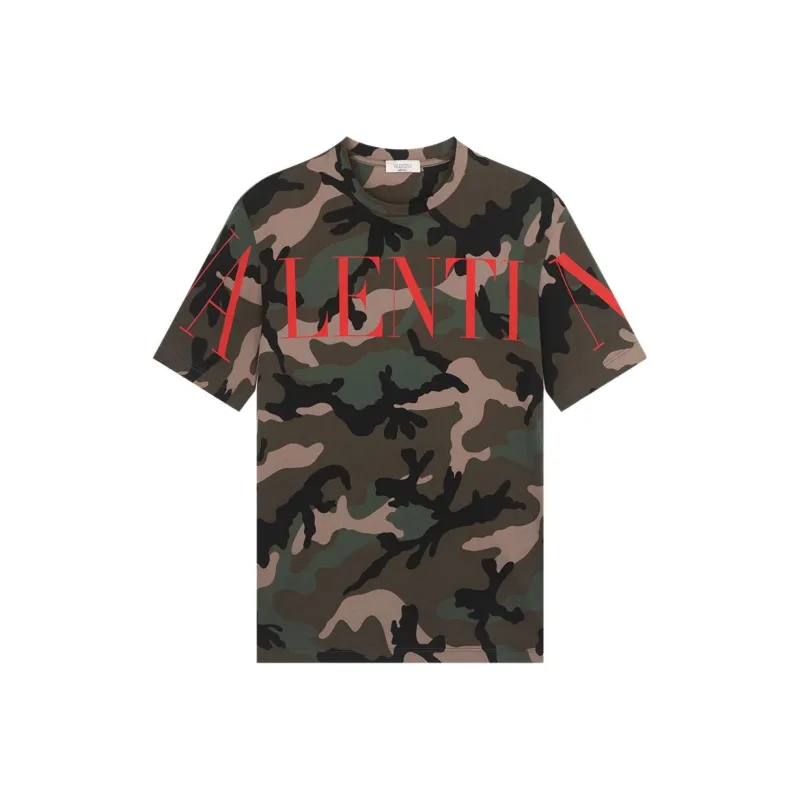 Valentino SS23 T-Shirt Men's Camouflage-0