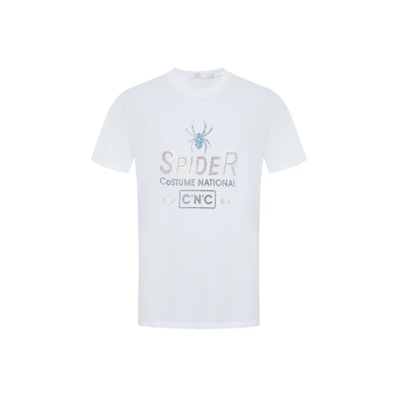Roberto Cavalli Junior embroidered logo T-shirt