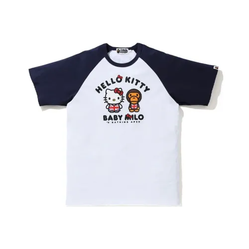 A BATHING APE X Hello Kitty Baby Milo London Raglan Tee