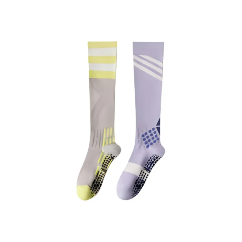 Temooues Knee High Socks Women's Combo Set-14