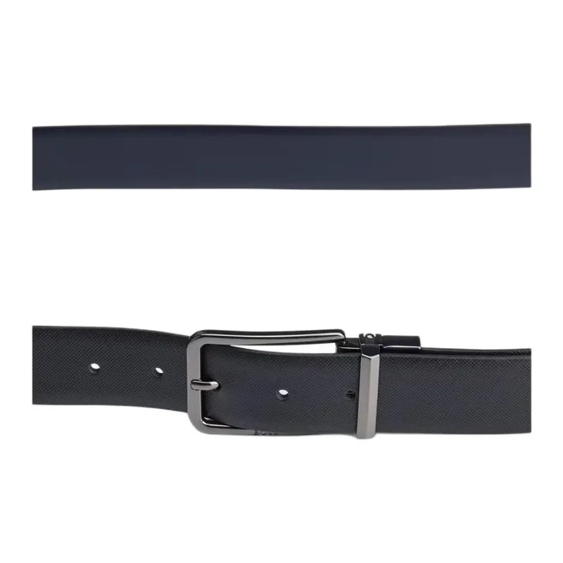 HUGO BOSS Logo Engraved Buckled Belt-3