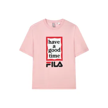 FILA x Have A Good Time T Shirt Unisex Youth Pink