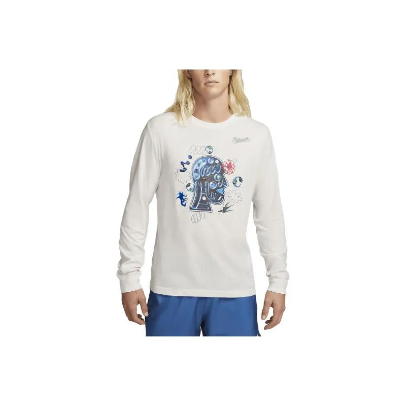 Nike T Shirts Men Beige-0