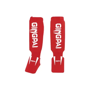 Competition Knitted Fabric Muay Thai Leg Protection For Adults And Kids Kickboxing And MMA Training Calf Guard
