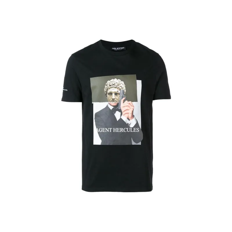 Neil Barrett T Shirts Men Black-0