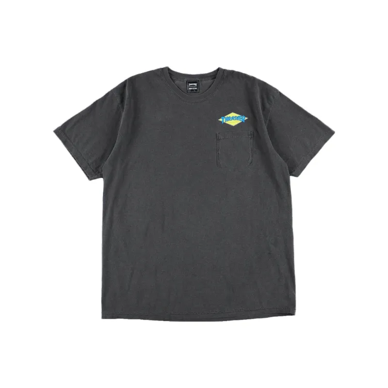 Wind And Sea X Thrasher X WIND AND SEA CO-TITLED SERIES T-Shirts Unisex Gray-0