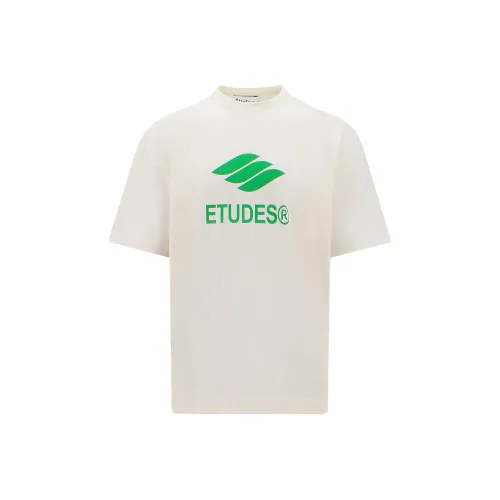 Études Logo print Organic Cotton T shirt