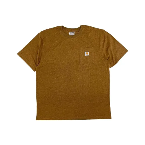 Carhartt T Shirts Men Walnut Brown