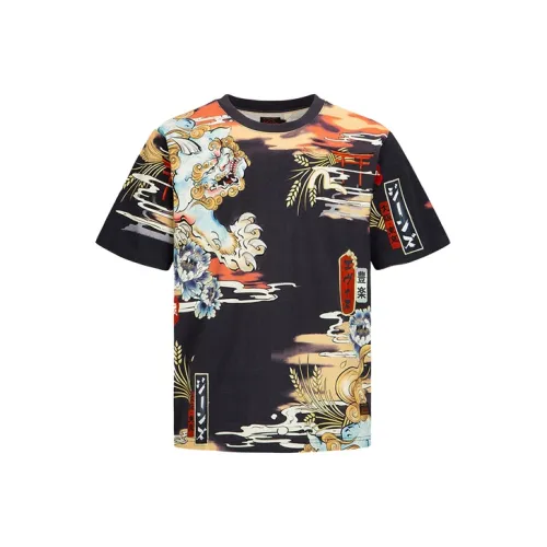 EVISU T Shirts Men Multicolor