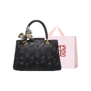 Worm's Home PU Crossbody One Shoulder Handbag Women's Multicolor