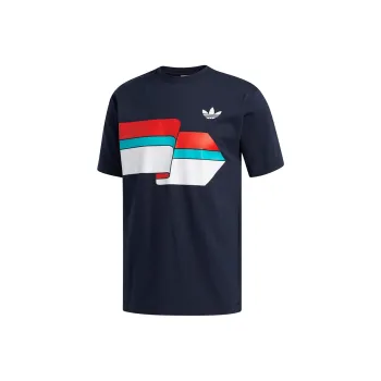 Adidas Originals T Shirt Men's Navy Blue