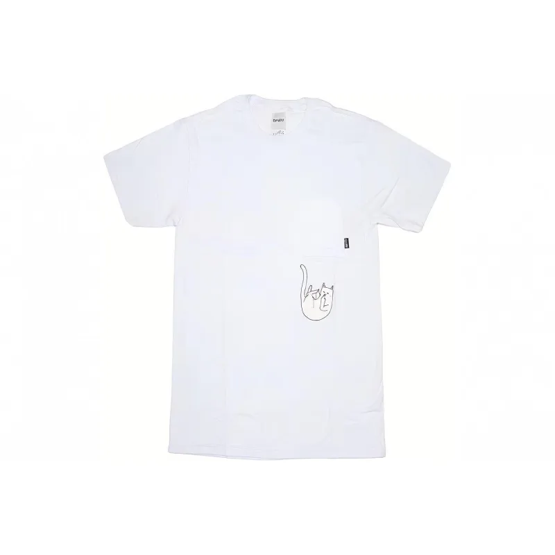 RIPNDIP T Shirts Unisex White-0