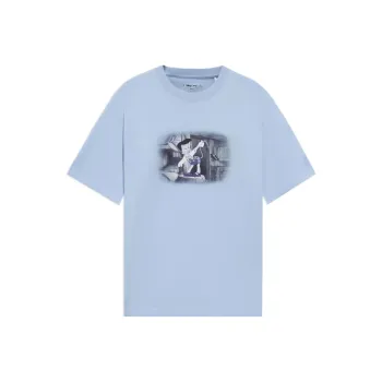 LiNing x Disney Sports Life Collection T Shirt Men's Aurora Blue