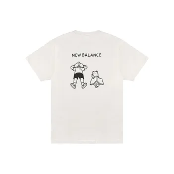 New Balance x Noritake Set in Sleeve T Shirt Unisex White