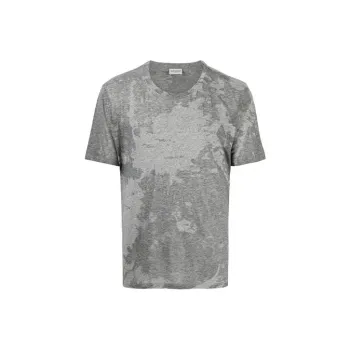 SAINT LAURENT Rive Gauche Devore T Shirt