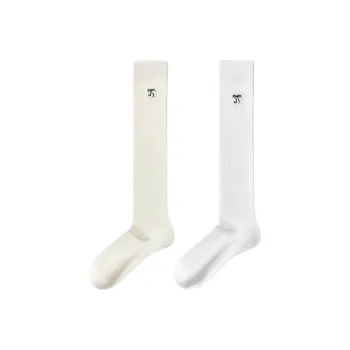 Temooues Knee High Socks Women's Combo Set
