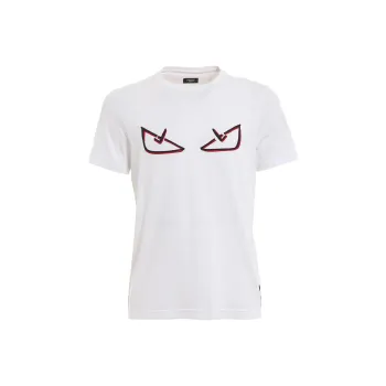 FENDI T Shirts Men White