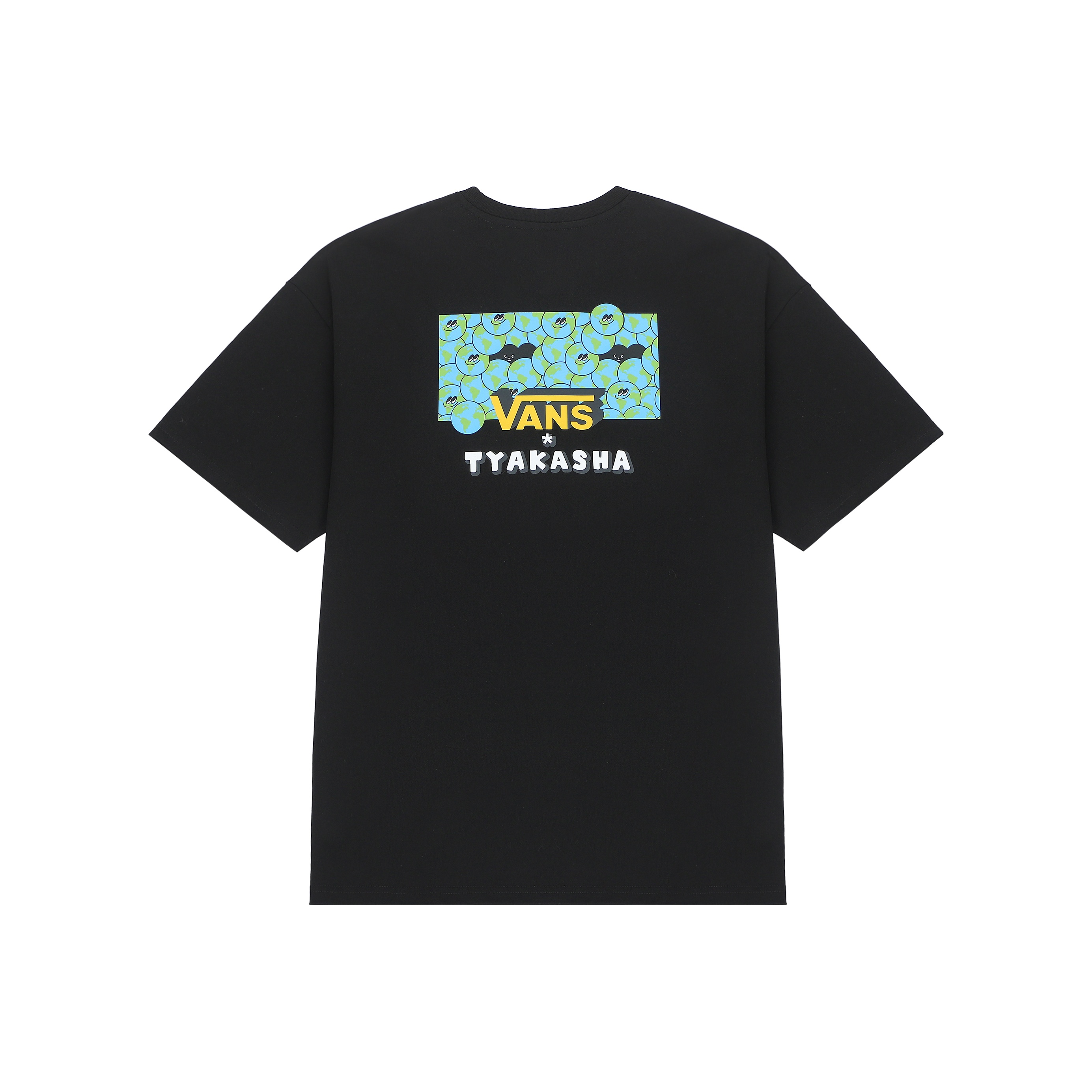 Vans x TYAKASHA Set-in Sleeve T-Shirt Unisex Black L - POIZON