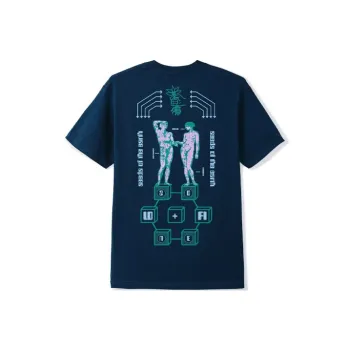 CIVILIST BERLIN Straight T-Shirt Unisex Navy