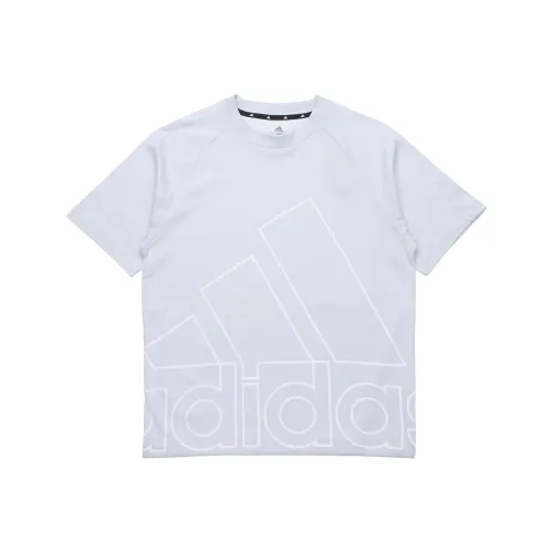 Adidas Set in Sleeve T Shirt Men's Blue