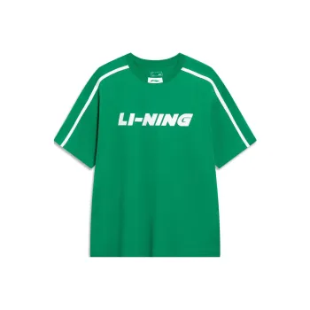 LiNing Sports Life Collection T Shirt Unisex Cool Pine Green