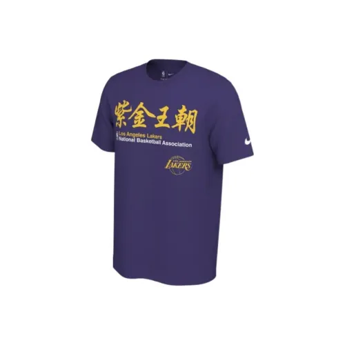 Nike T-Shirts Men Purple