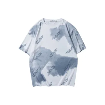 HLA T-Shirts Men Cooling Antibacterial-Ecru Pattern K3