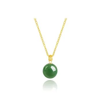 Diamond International Hetian Jade Pendants Jasper Women's