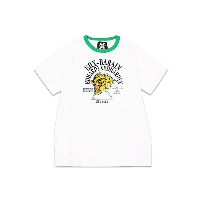 ED HARDY X Ed Hardy SS22 Straight T Shirt Unisex White-0