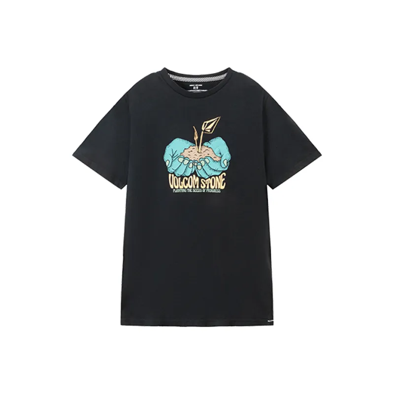 VOLCOM Drop Shoulder Sleeve T-Shirt Unisex-0