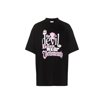 Vetements Devil Does Wear Vetements T Shirt