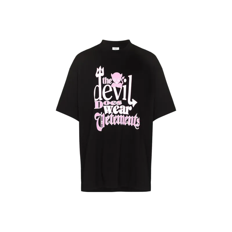 Vetements Devil Does Wear Vetements T Shirt-0